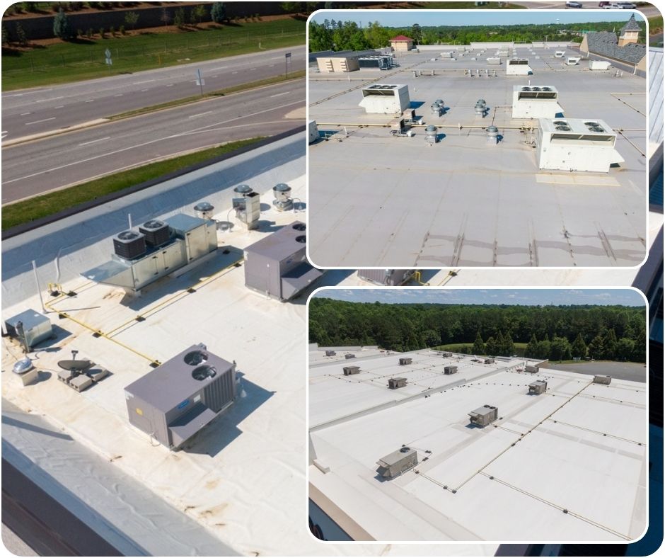 No Water Roofing Services - Flat Roof Drainage Maintenance and Repairss